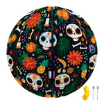 Dia De Los Muertos Day Of The Dead Print Basketball