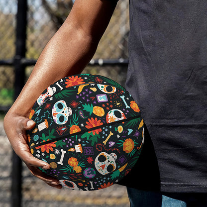 Dia De Los Muertos Day Of The Dead Print Basketball