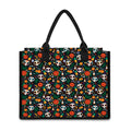Dia De Los Muertos Day Of The Dead Print Canvas Tote Bag
