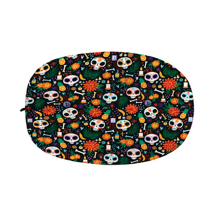 Dia De Los Muertos Day Of The Dead Print Car Side Mirror Covers