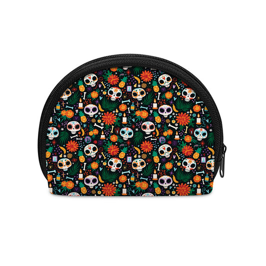 Dia De Los Muertos Day Of The Dead Print Coin Purse