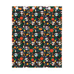 Dia De Los Muertos Day Of The Dead Print Curtain