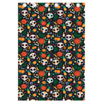 Dia De Los Muertos Day Of The Dead Print Curtain