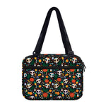 Dia De Los Muertos Day Of The Dead Print Double Strap Bible Bag