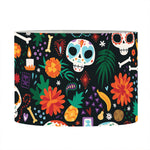 Dia De Los Muertos Day Of The Dead Print Drum Lamp Shade
