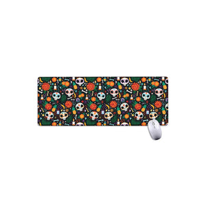 Dia De Los Muertos Day Of The Dead Print Extended Mouse Pad