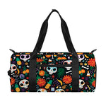 Dia De Los Muertos Day Of The Dead Print Gym Bag