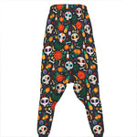 Dia De Los Muertos Day Of The Dead Print Hammer Pants