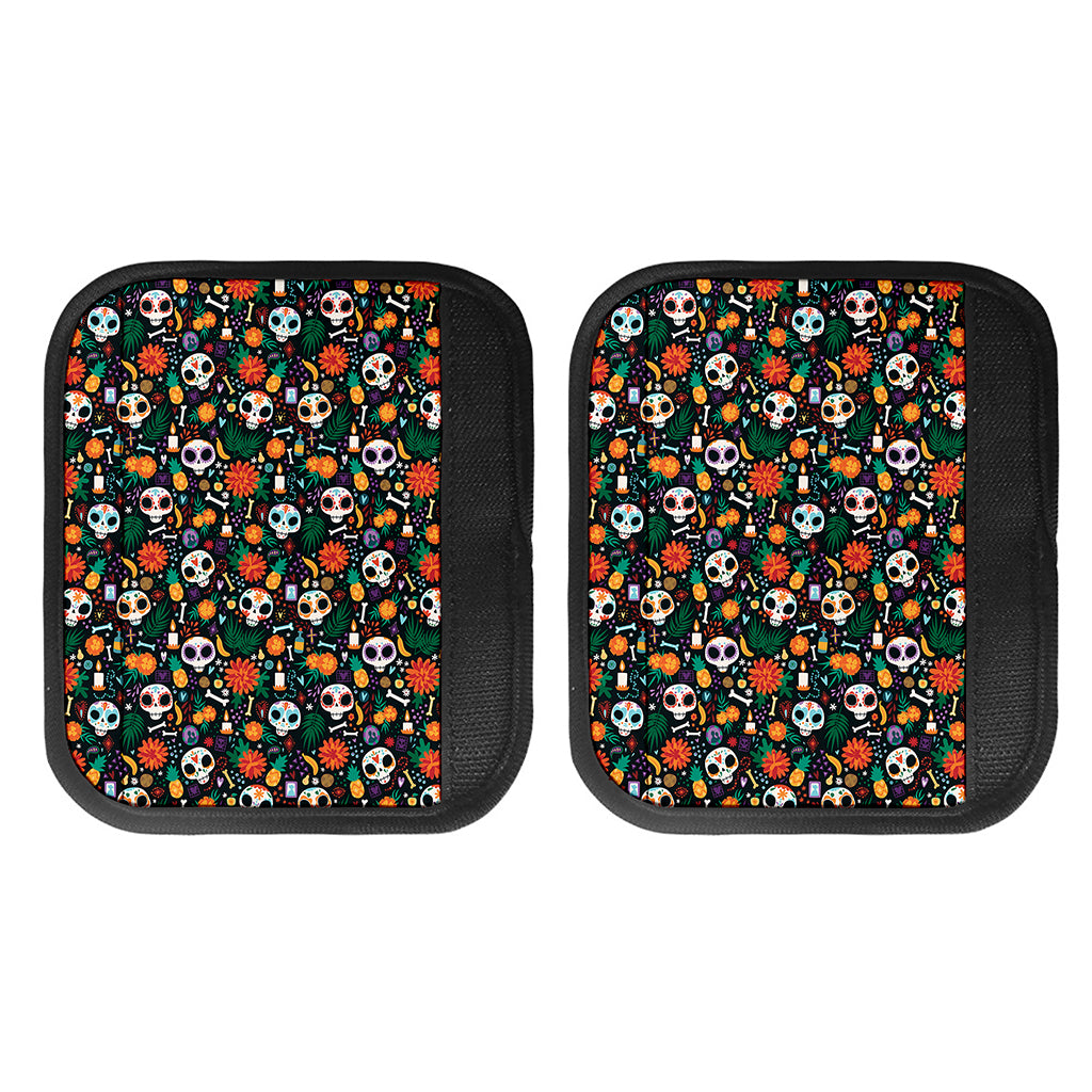 Dia De Los Muertos Day Of The Dead Print Handle Covers