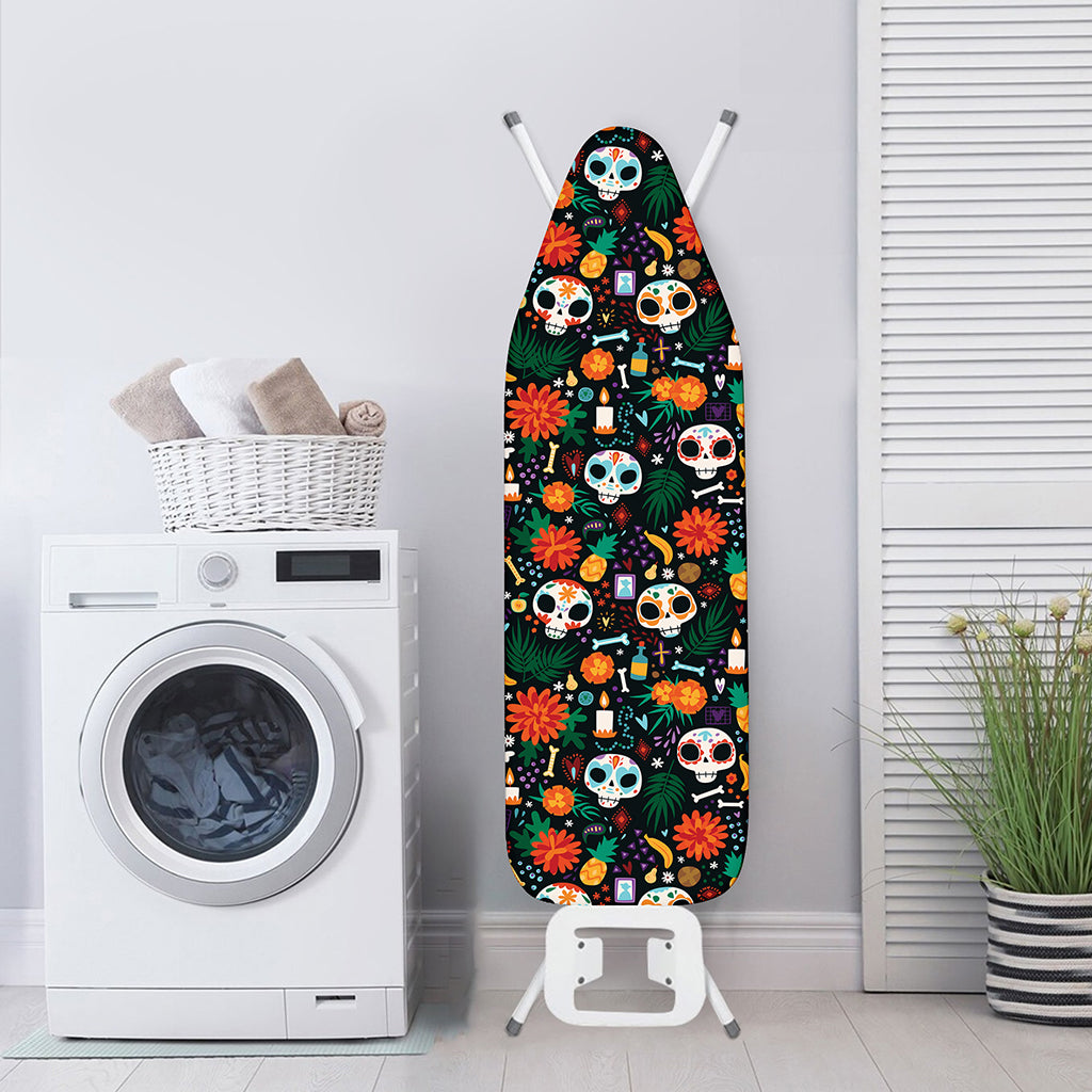 Dia De Los Muertos Day Of The Dead Print Ironing Board Cover