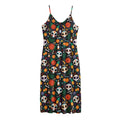Dia De Los Muertos Day Of The Dead Print Jersey Midi Cami Dress