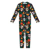 Dia De Los Muertos Day Of The Dead Print Jumpsuit