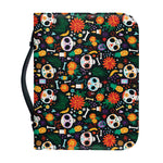 Dia De Los Muertos Day Of The Dead Print Leather Bible Cover