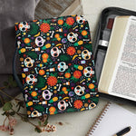 Dia De Los Muertos Day Of The Dead Print Leather Bible Cover