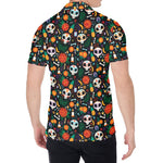 Dia De Los Muertos Day Of The Dead Print Men's Shirt