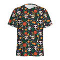Dia De Los Muertos Day Of The Dead Print Men's Athletic T-Shirt