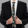 Dia De Los Muertos Day Of The Dead Print Necktie