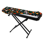 Dia De Los Muertos Day Of The Dead Print Piano Keyboard Cover