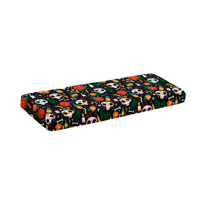 Dia De Los Muertos Day Of The Dead Print Piano Keyboard Cover