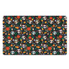 Dia De Los Muertos Day Of The Dead Print Polyester Doormat