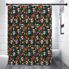 Dia De Los Muertos Day Of The Dead Print Premium Shower Curtain