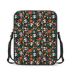 Dia De Los Muertos Day Of The Dead Print Rectangular Crossbody Bag