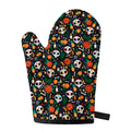 Dia De Los Muertos Day Of The Dead Print Single Oven Mitt
