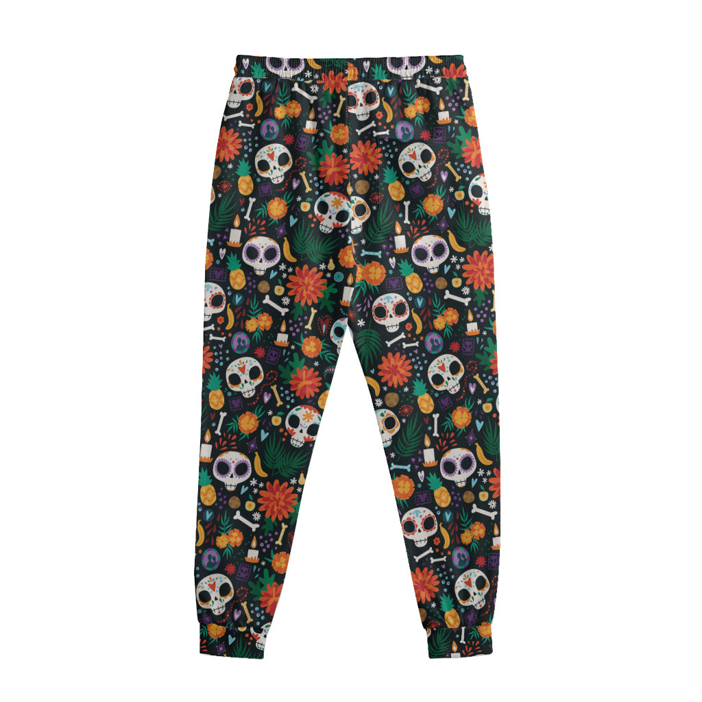 Dia De Los Muertos Day Of The Dead Print Sweatpants