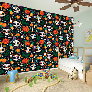 Dia De Los Muertos Day Of The Dead Print Wall Sticker