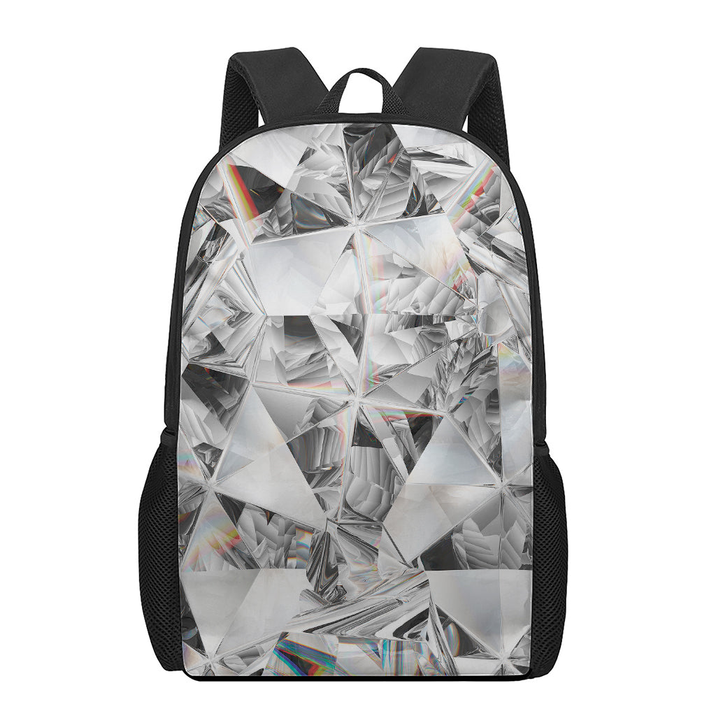 Diamond Artwork Print 17 Inch Backpack