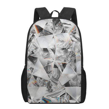 Diamond Artwork Print 17 Inch Backpack