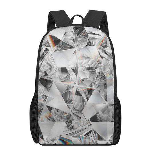 Diamond Artwork Print 17 Inch Backpack