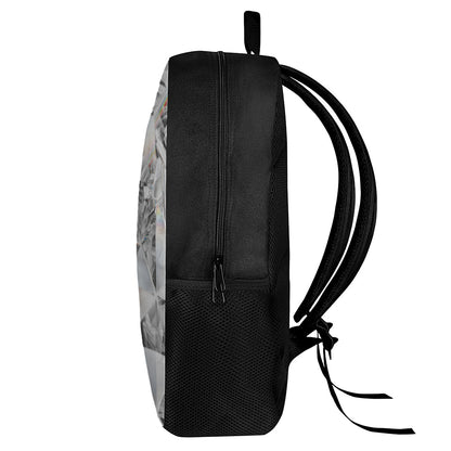 Diamond Artwork Print 17 Inch Backpack