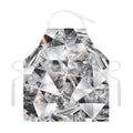 Diamond Artwork Print Adjustable Apron