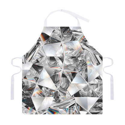 Diamond Artwork Print Adjustable Apron