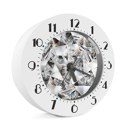 Diamond Artwork Print Alarm Clock