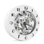 Diamond Artwork Print Alarm Clock