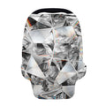 Diamond Artwork Print Baby Seat Cover