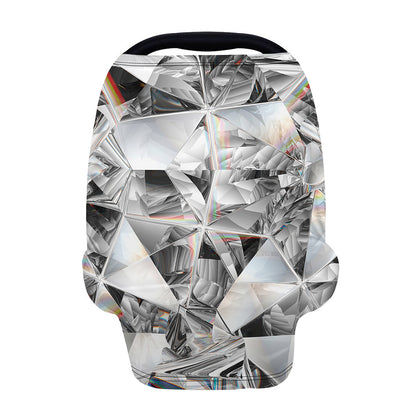 Diamond Artwork Print Baby Seat Cover