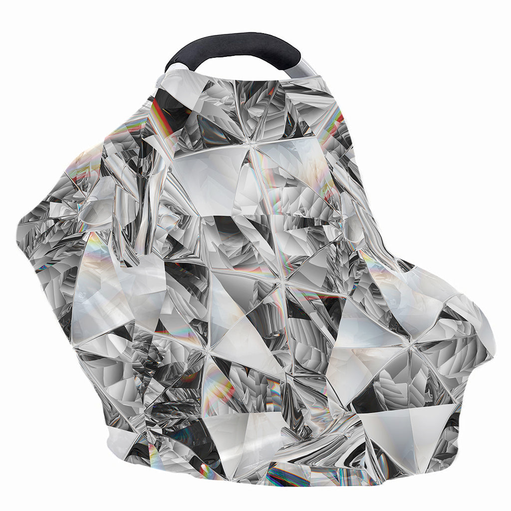 Diamond Artwork Print Baby Seat Cover