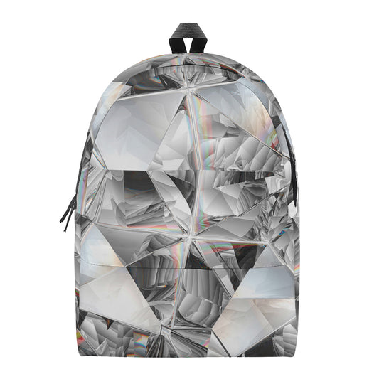Diamond Artwork Print Backpack