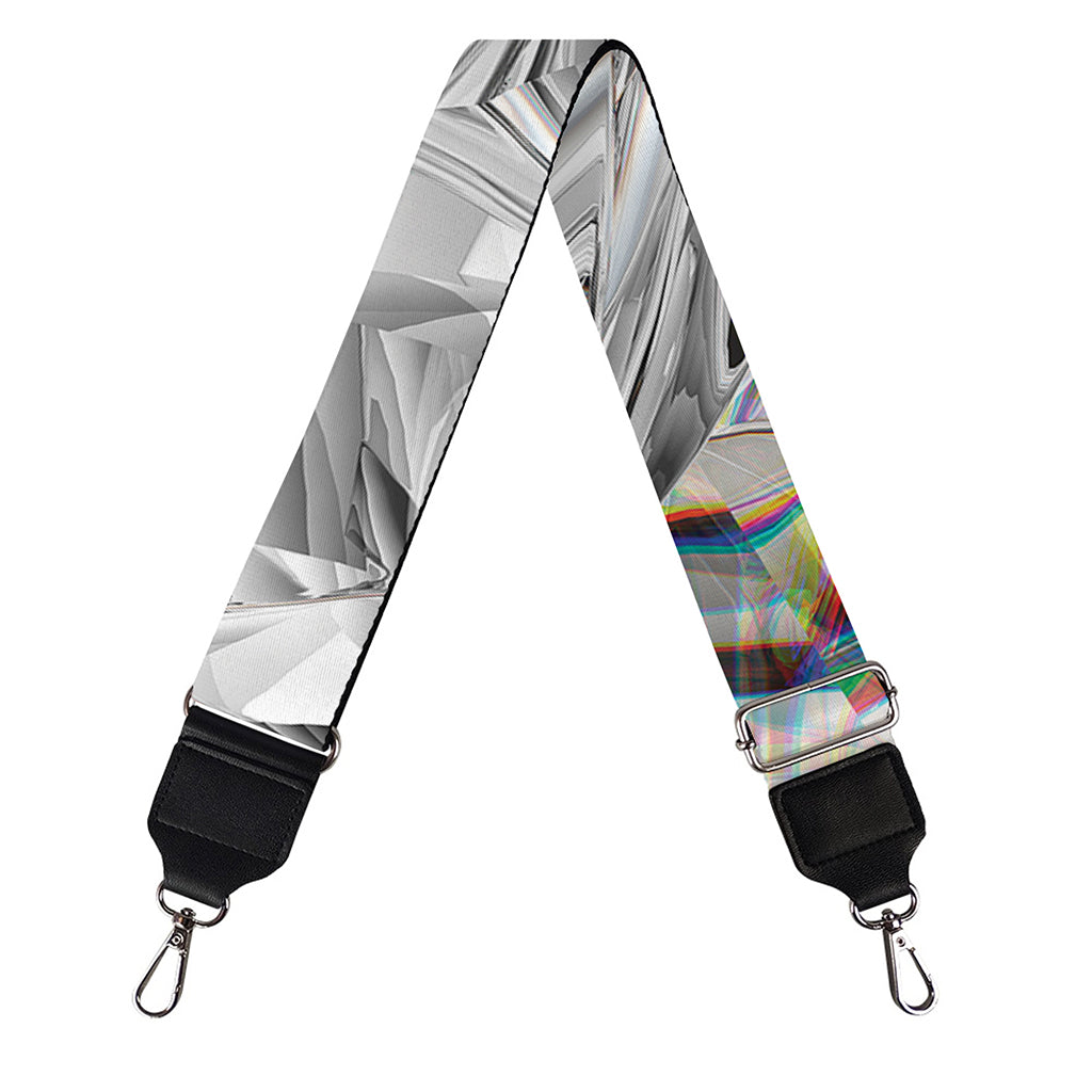 Diamond Artwork Print Bag Strap