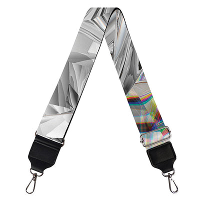 Diamond Artwork Print Bag Strap