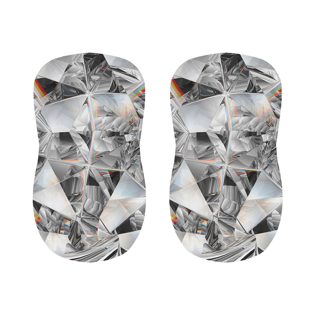 Diamond Artwork Print Bar Stool Covers