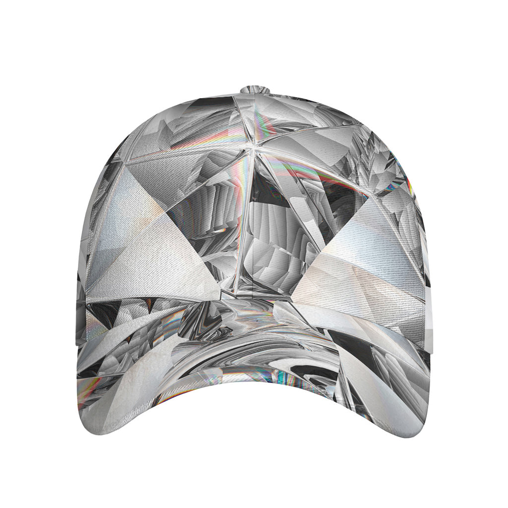 Diamond Artwork Print Baseball Cap