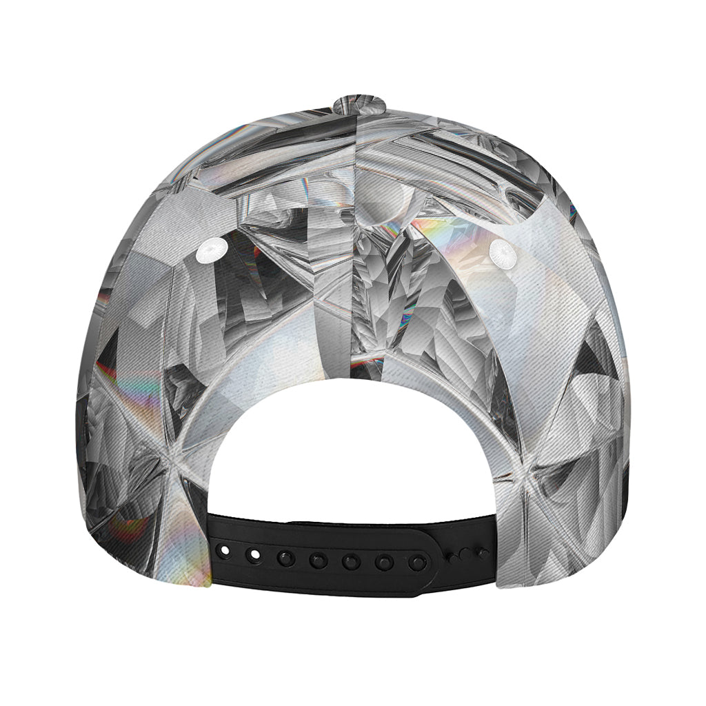 Diamond Artwork Print Baseball Cap