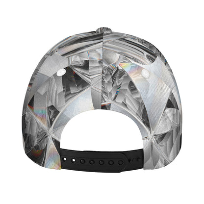 Diamond Artwork Print Baseball Cap