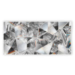 Diamond Artwork Print Beach Towel