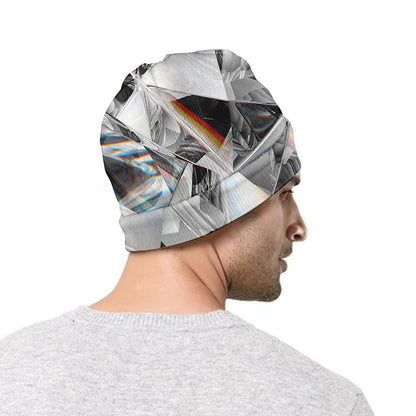 Diamond Artwork Print Beanie