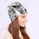 Diamond Artwork Print Beanie